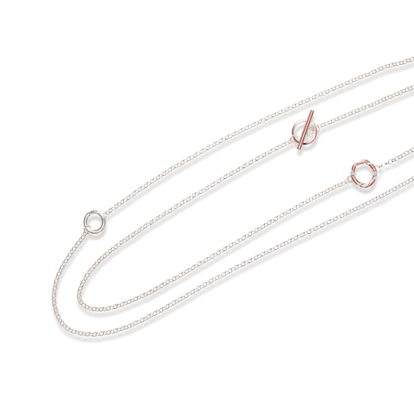 Double Chain Stack Necklace