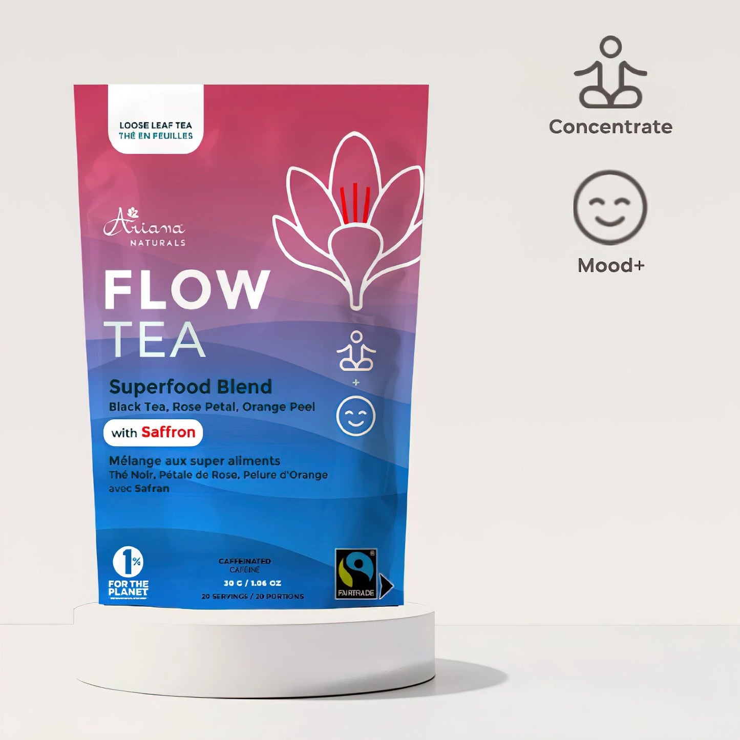 FLOW Tea Superfood Saffron Blend