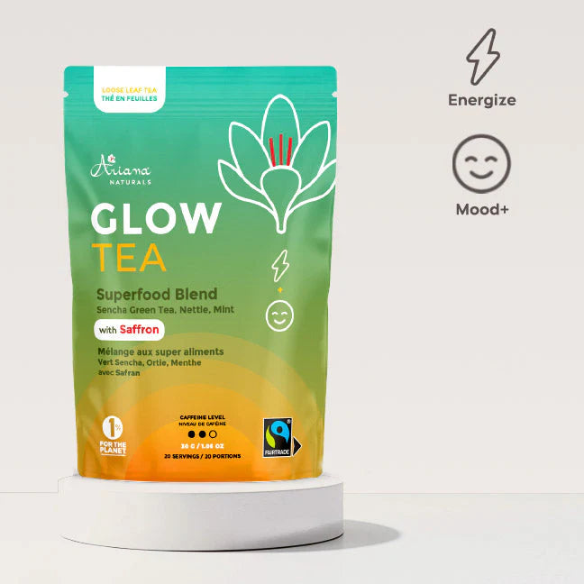 GLOW Tea Superfood Saffron Blend