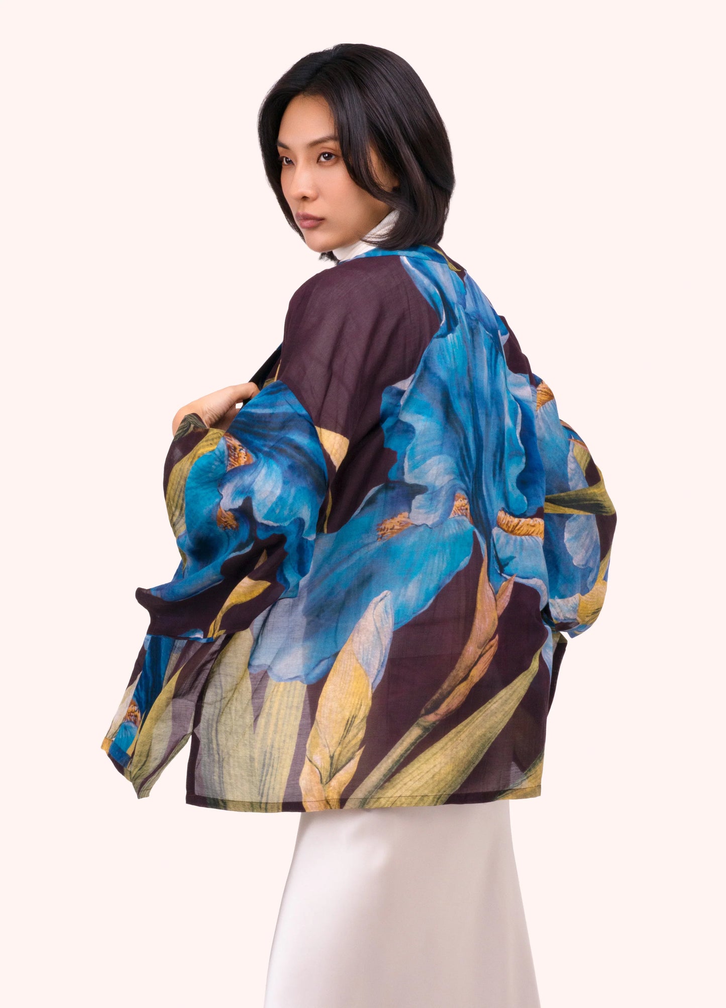 Iris Short Kimono Jacket