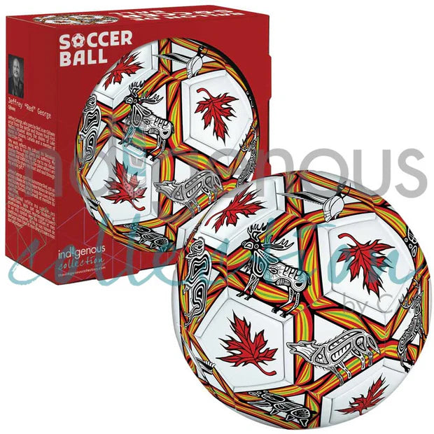 Jeffrey Red George Soccer Ball
