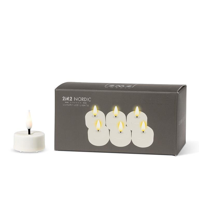 LED Tealight Set of 6