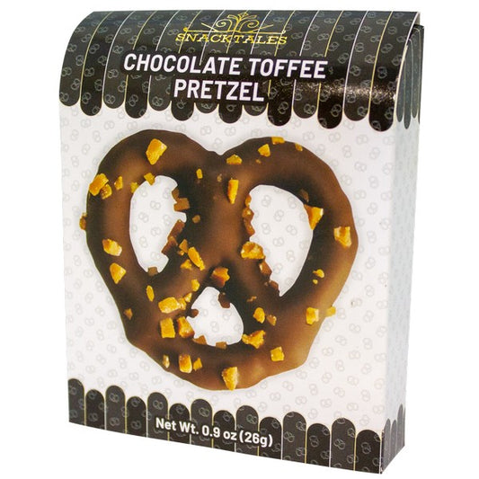 Snacktales Chocolate Pretzel with Toffee Bits