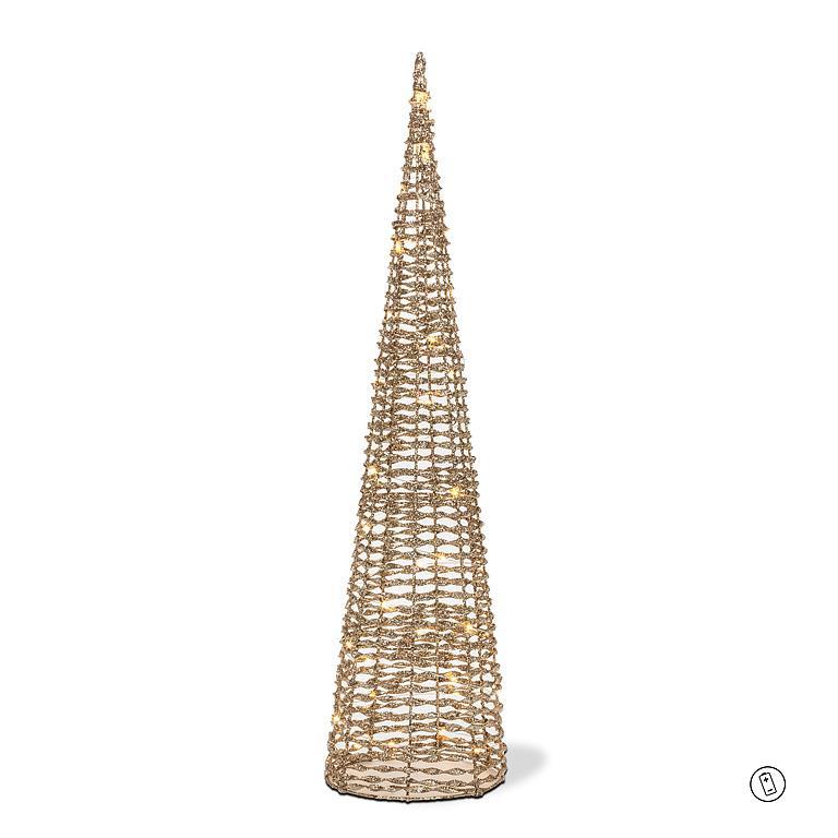 Ribbon LED Cone Tree