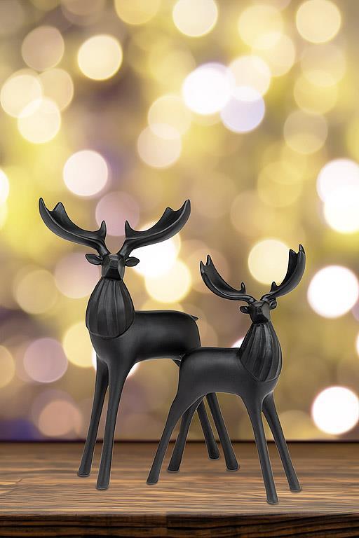 Modern Deer with Wide Antlers