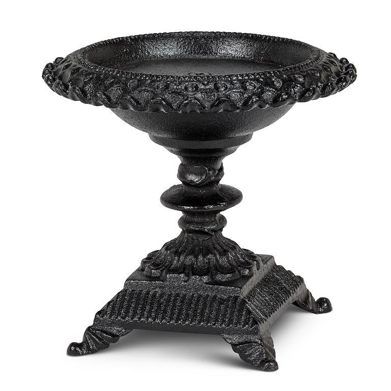 Cast Iron Pedestal Candle Holder