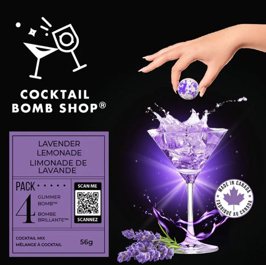 Lavender Lemonade Cocktail Bomb 4 Pack