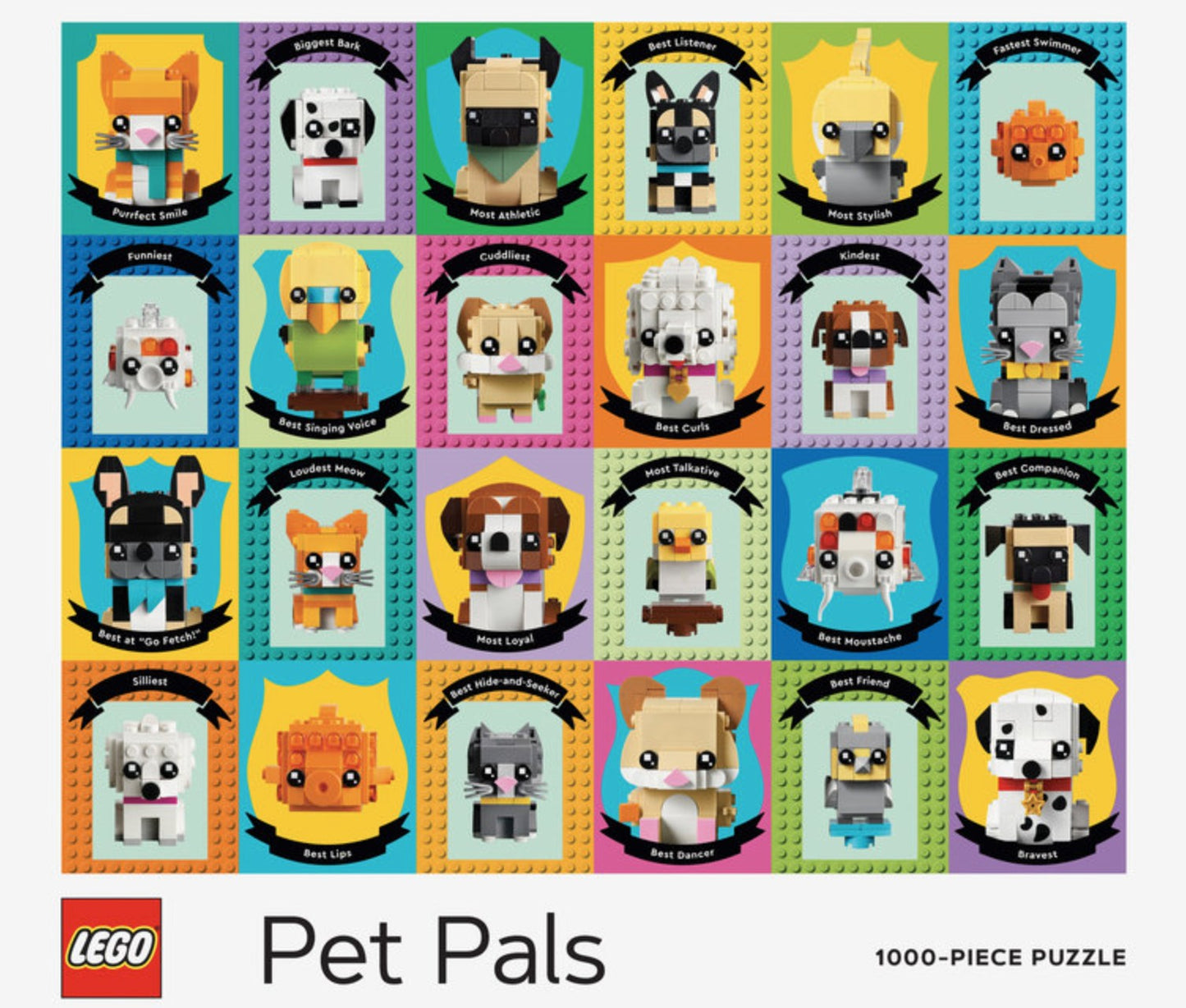 LEGO Pet Pals 1000-Piece Puzzle