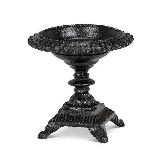 Cast Iron Pedestal Candle Holder