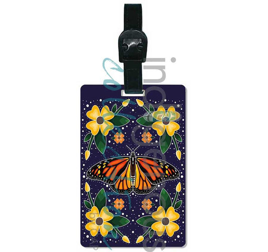 Monarch Butterfly Luggage Tag