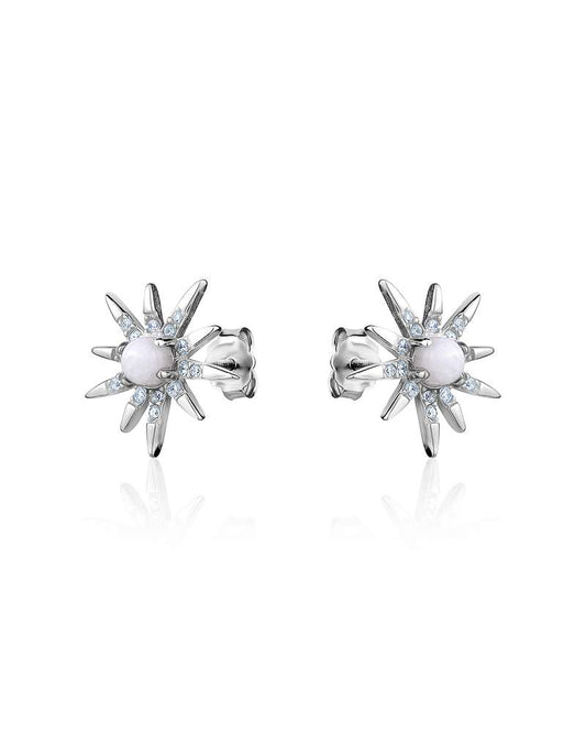 Moonstone Stud Earrings