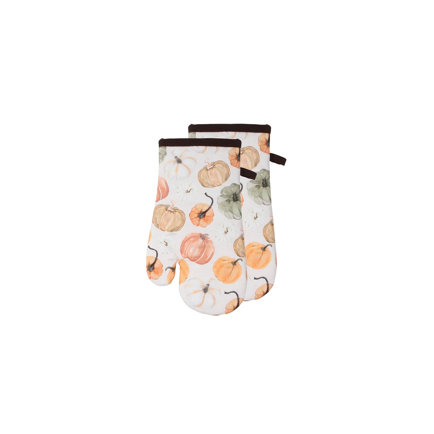 Neutral Pumpkins Oven Mitt Set of 2 Multi