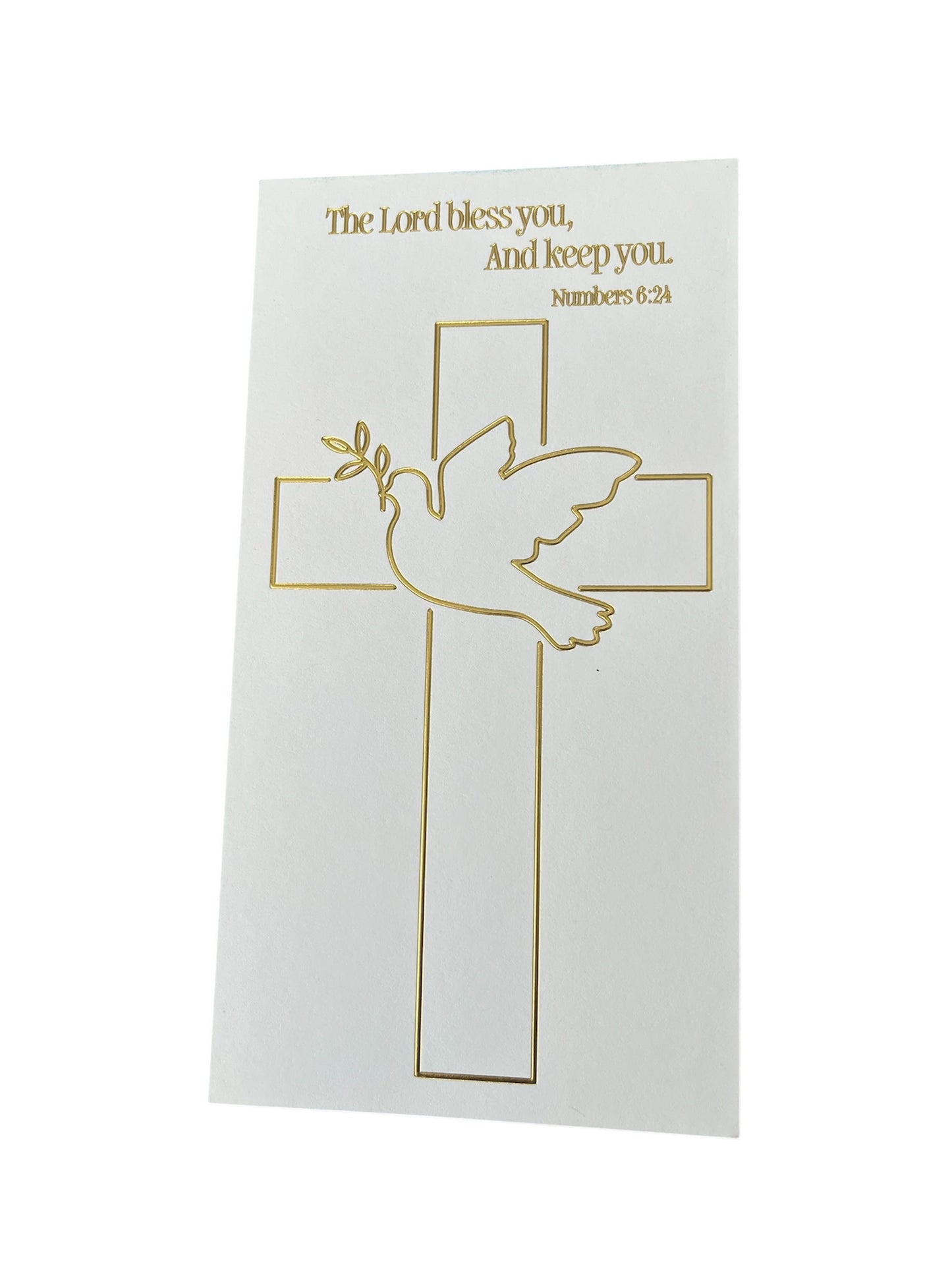 Golden Cross 1st Communion Card (Money Holder)
