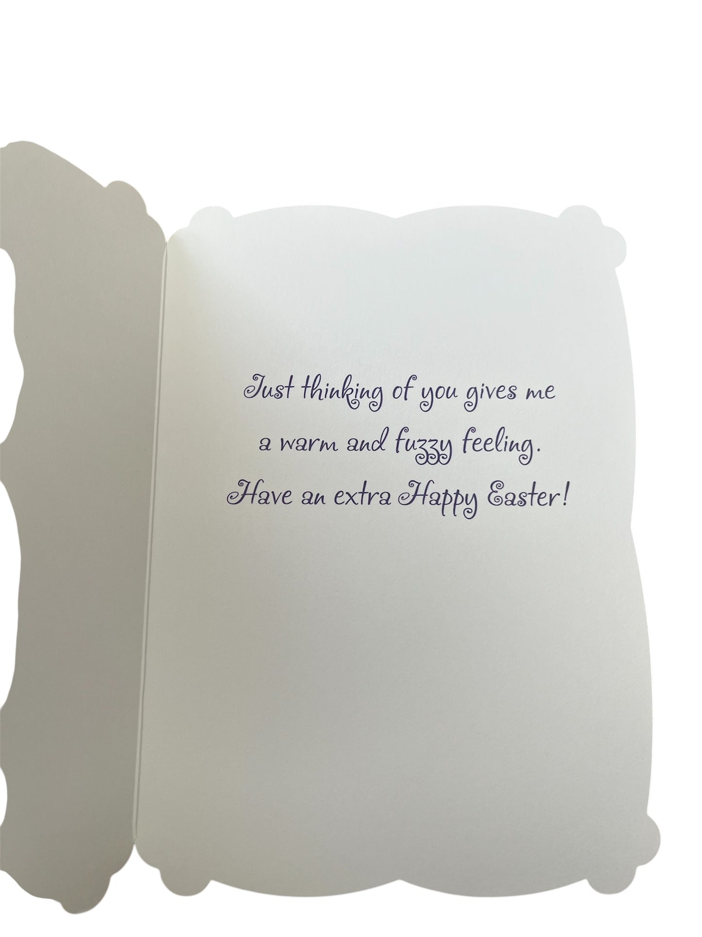 Warm Fuzzy Bunny Easter Card