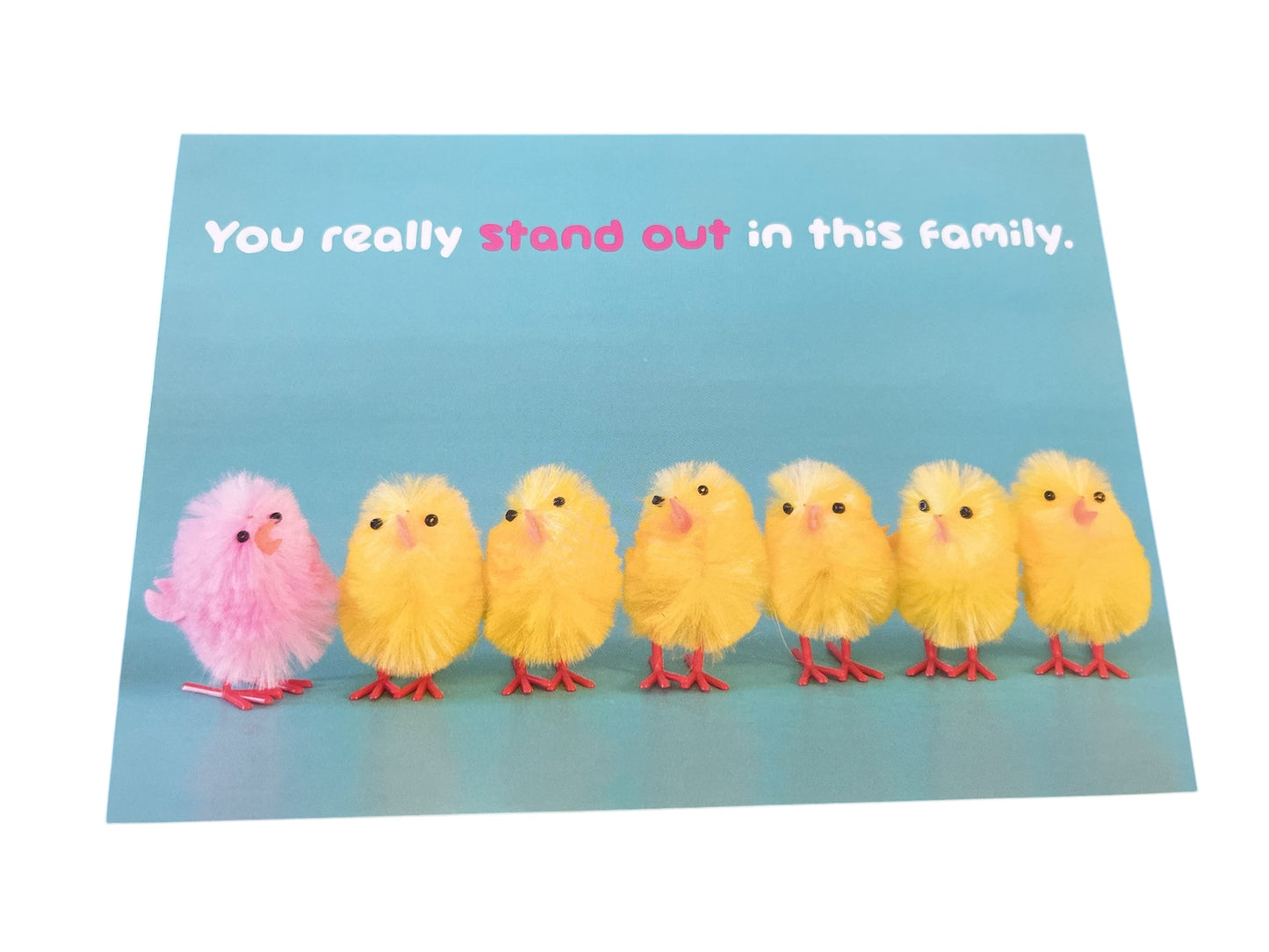 Family Stand Out Easter Card