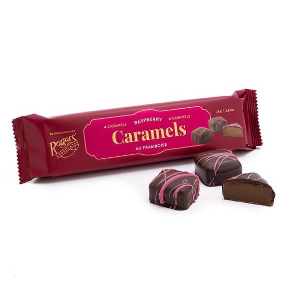 Dark Chocolate Raspberry Caramel Sleeve
