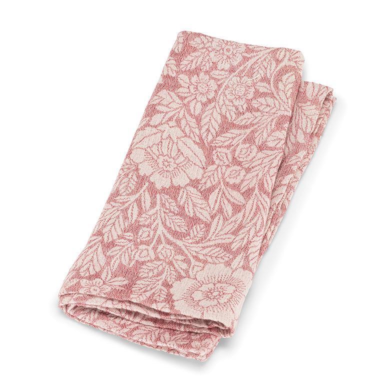 Pink Rose Jacquard Napkin
