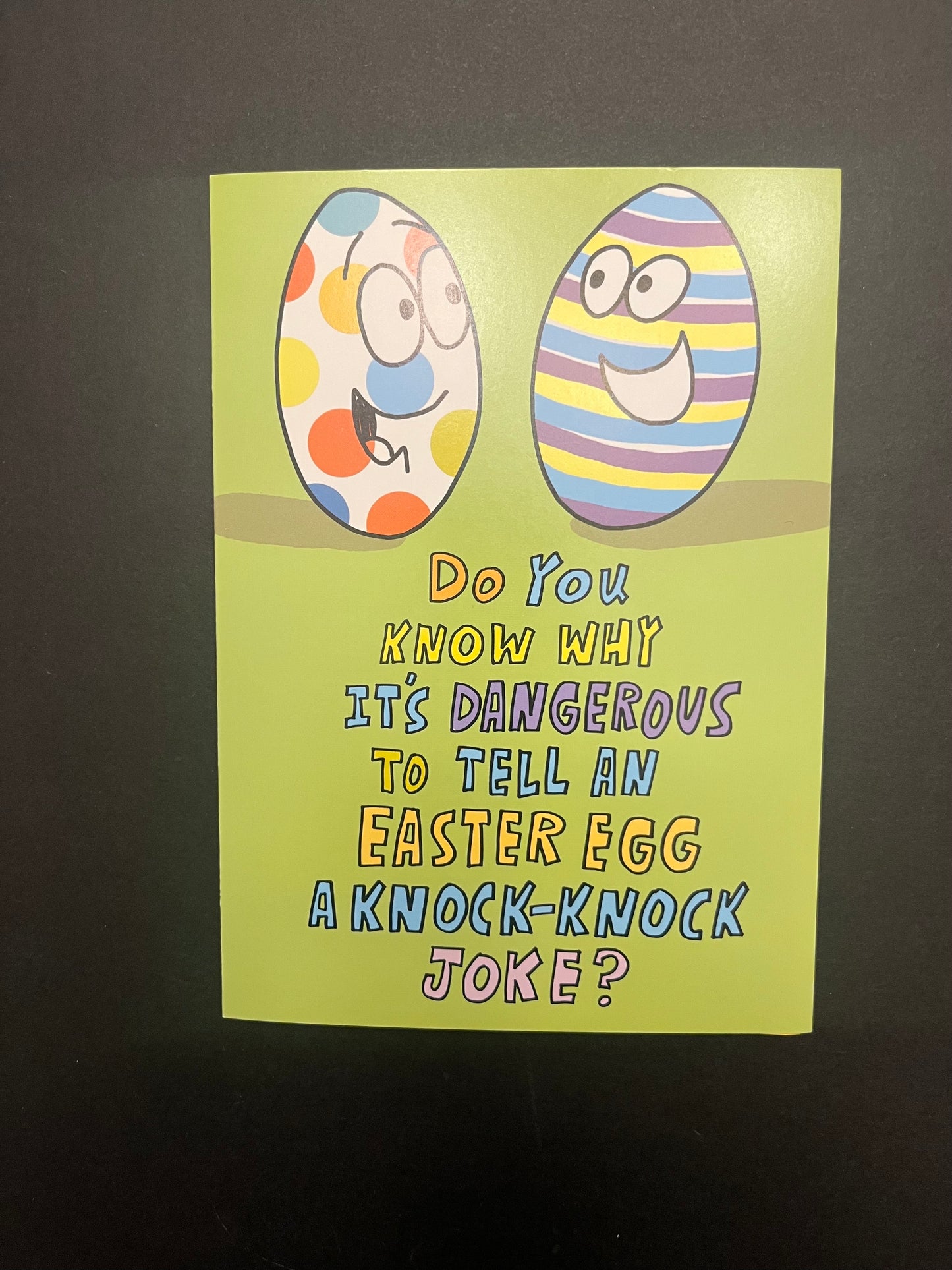 Knock Knock Easter Card