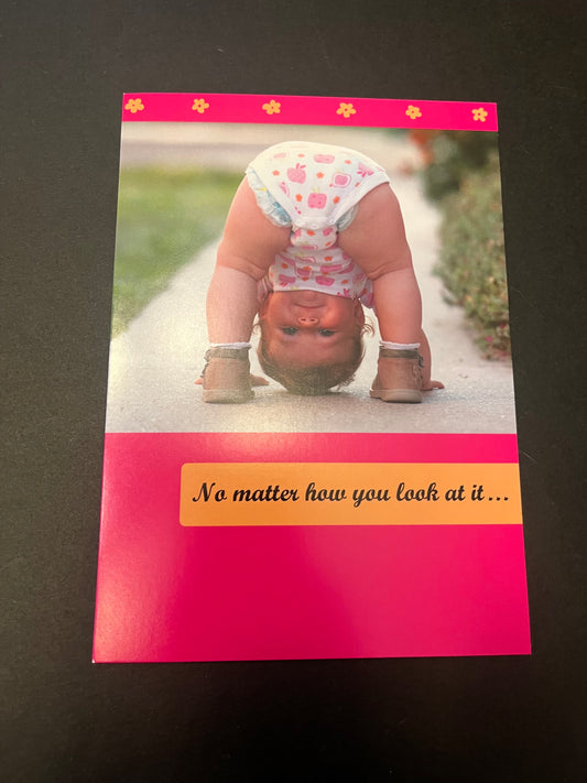 "No matter how"- Mother's Day Card
