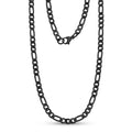 Figaro Link Chain (5mm) Black