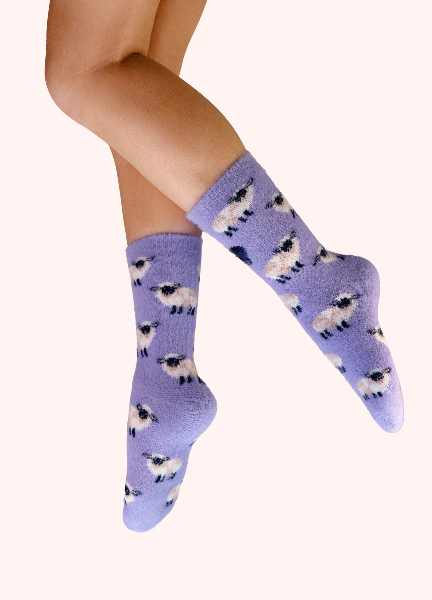 Sheep Fuzzy Socks