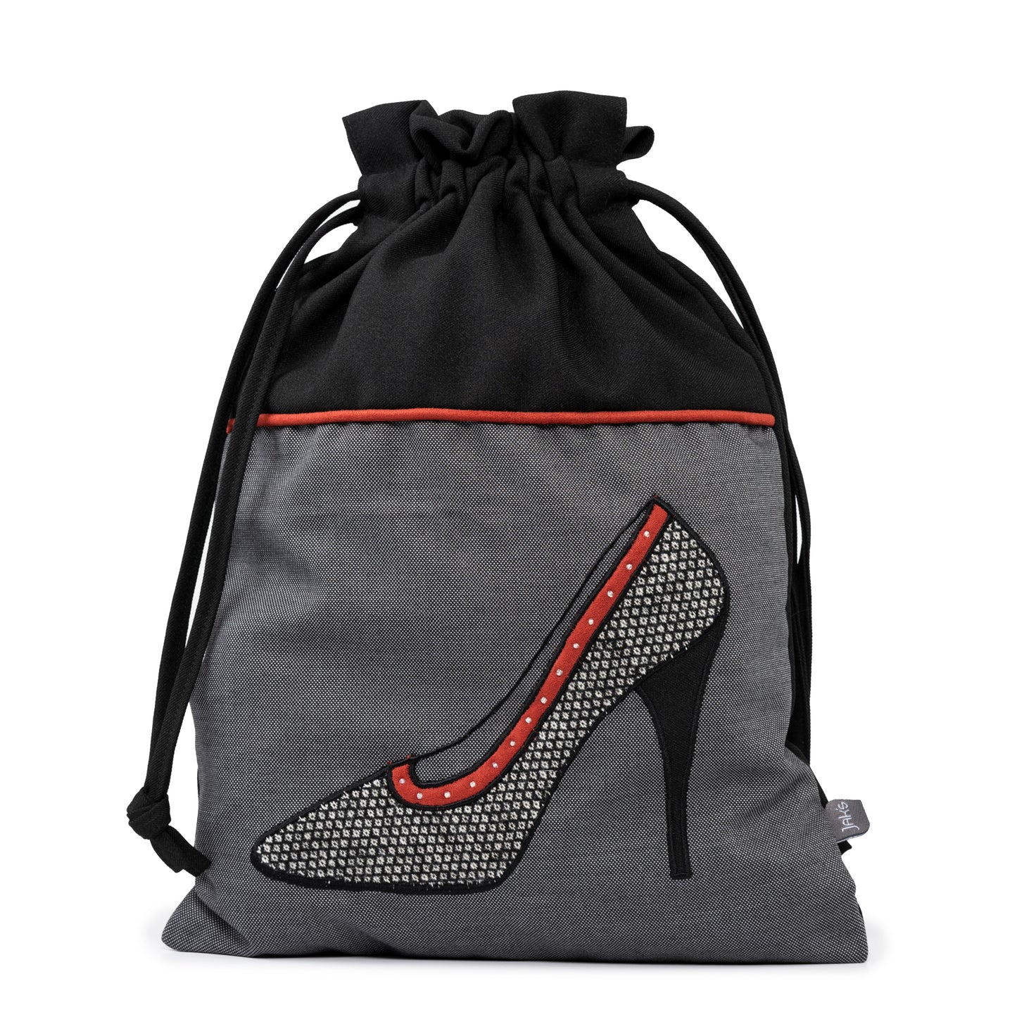 Shoes Bag with Studded High Heel