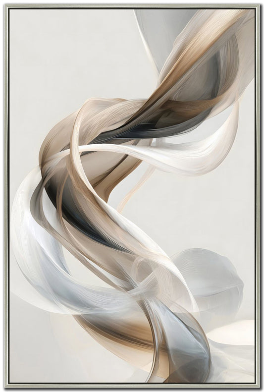 Silken Twist II Framed Artwork