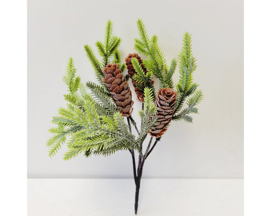 Sitka Pine Pick with Pine Cones