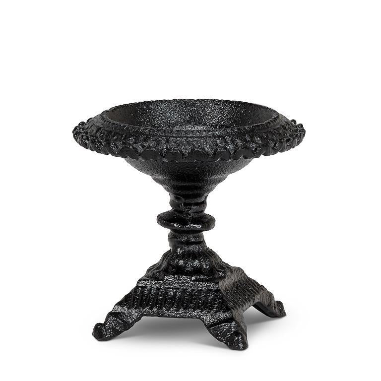 Cast Iron Pedestal Candle Holder