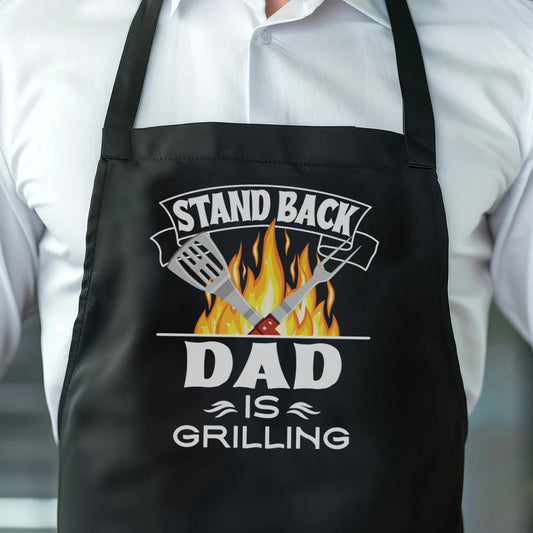 Apron - Dad Is Grilling