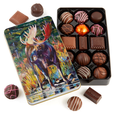 Standing Strong Medium Chocolate Tin