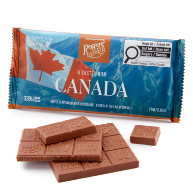 Un goût du Canada Barre de lait à l'érable
