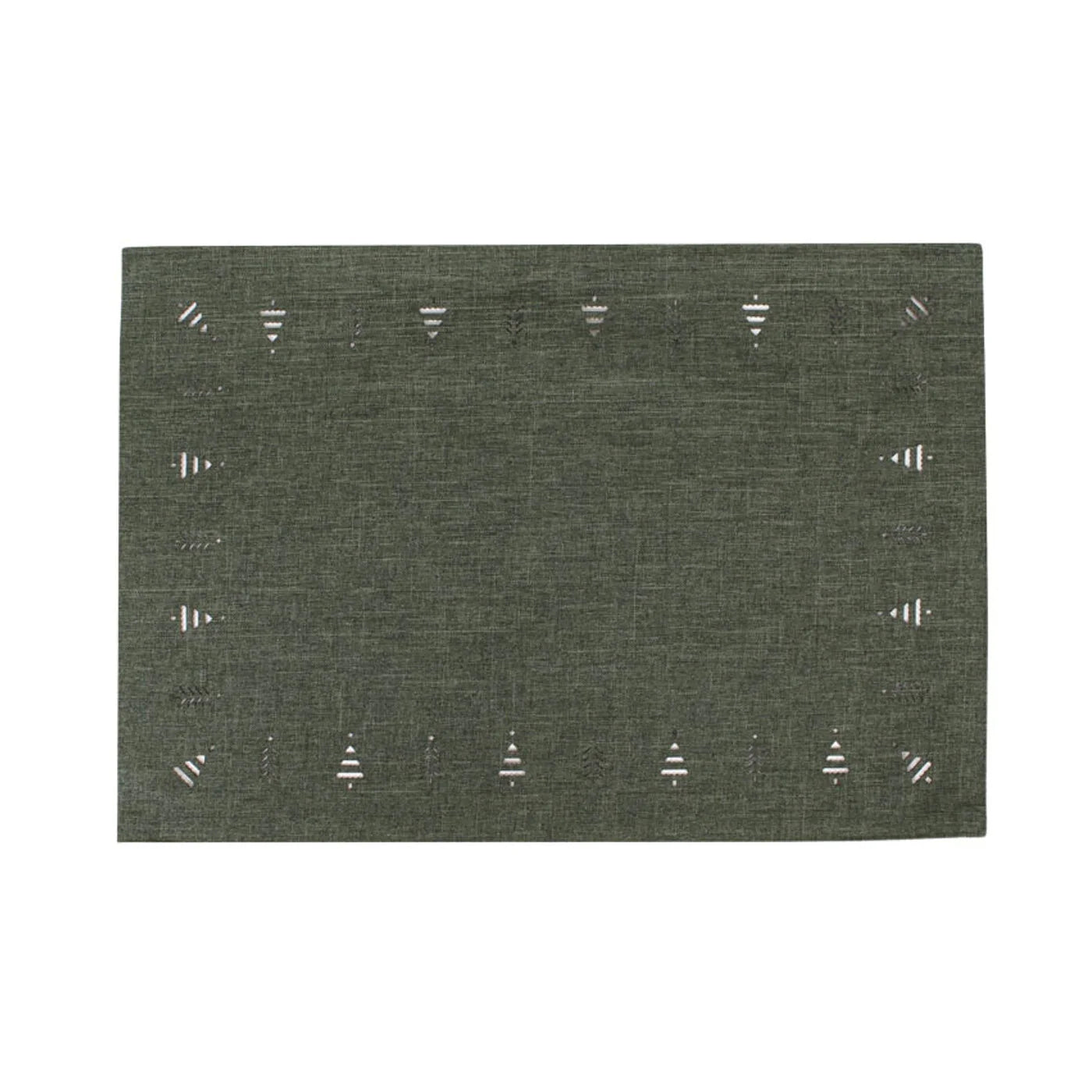 Tree Hemstitch Placemat