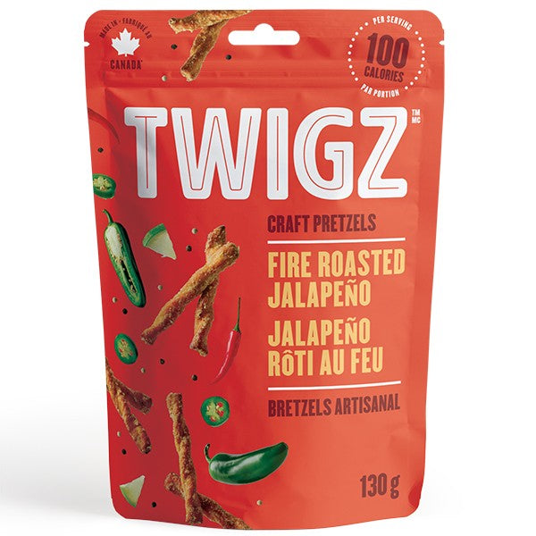 Twigz Pretzels Fire Roasted Jalapeno