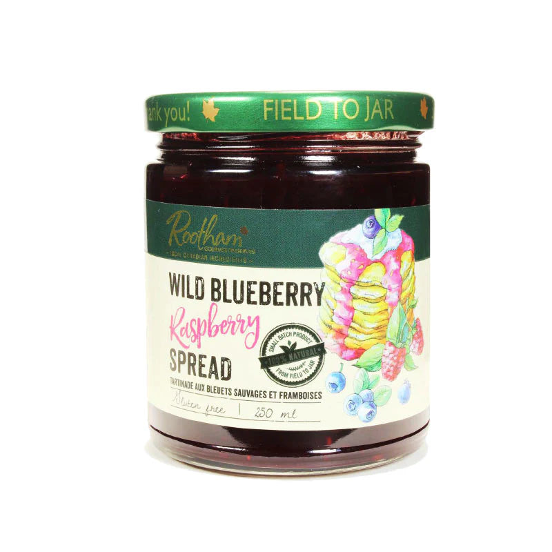 Wild Blueberry Raspberry Spread