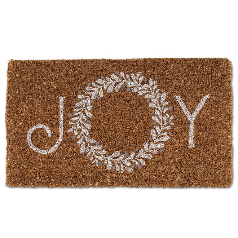 Wreath JOY Doormat