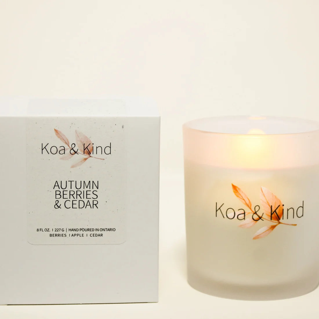 Autumn Berries & Cedar Soy Candle