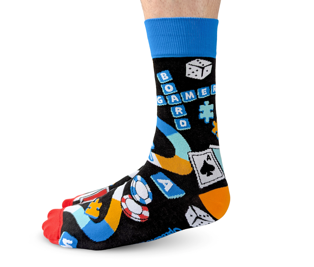 Board Gamer Mens Crew Socks