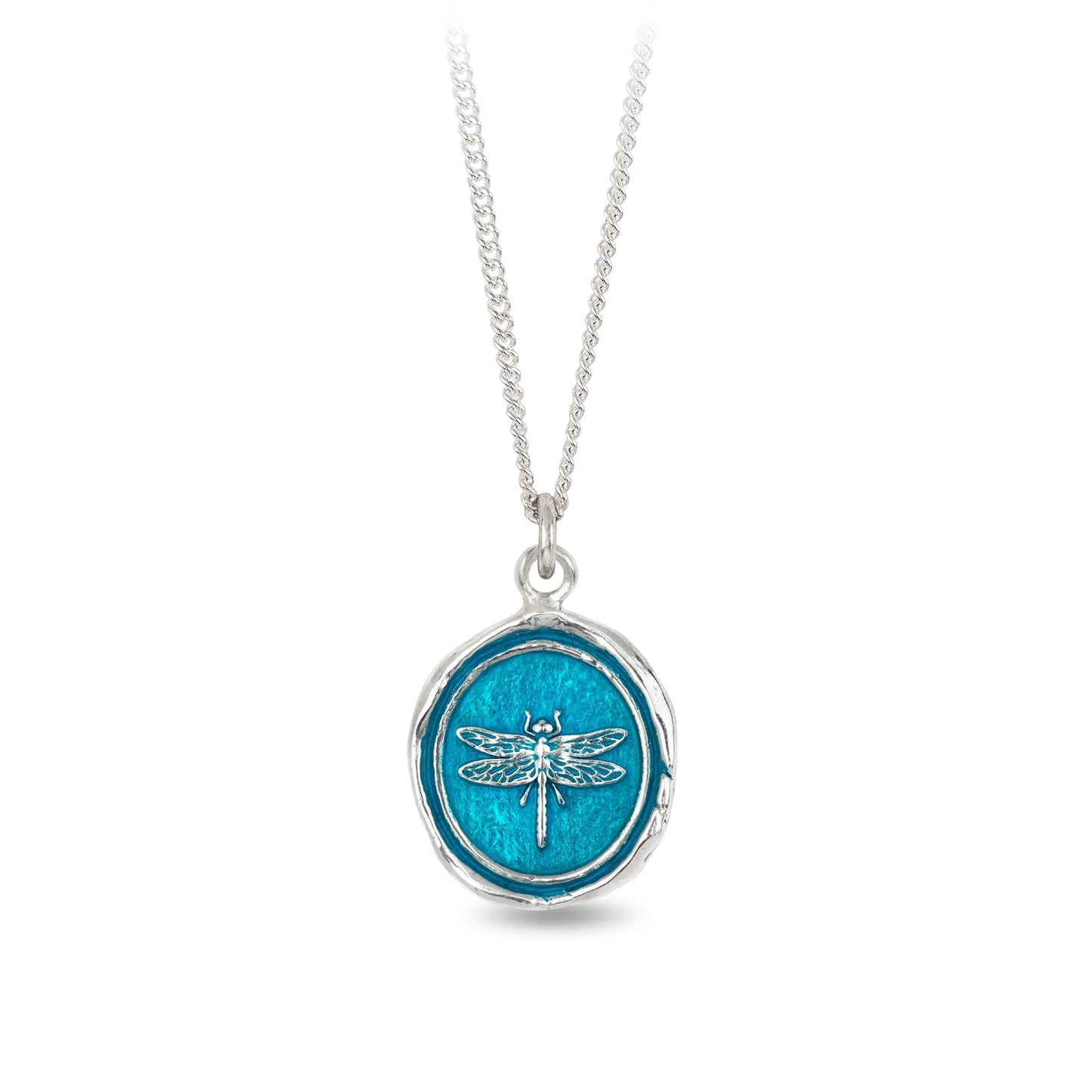 Dragonfly Talisman - True Colors Capri Blue