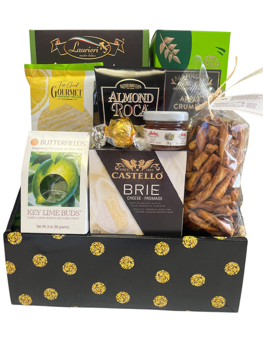 Coffret Gourmet Coffret Noir et Or