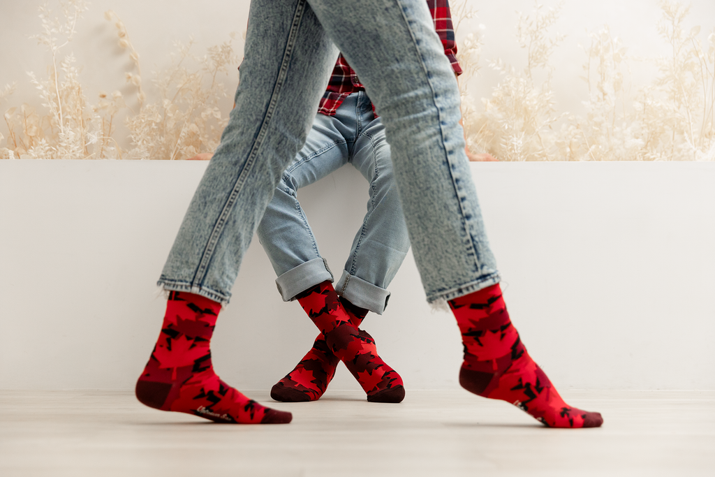 Maple Leaf Socks - For Him