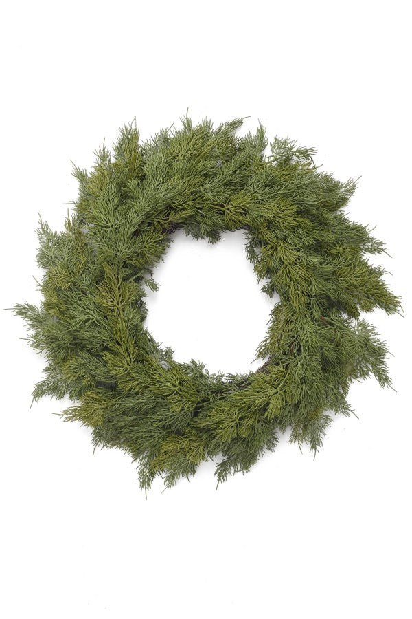 Cedar Holiday Wreath