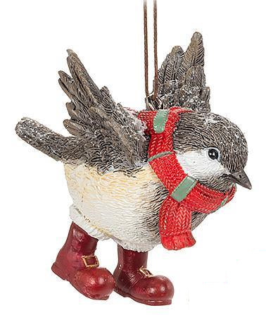 Winter Chickadee Ornament