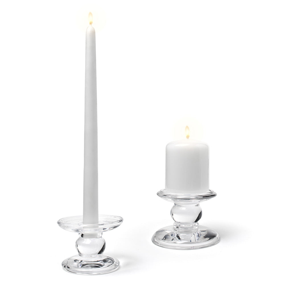 Reversible Glass Candleholder