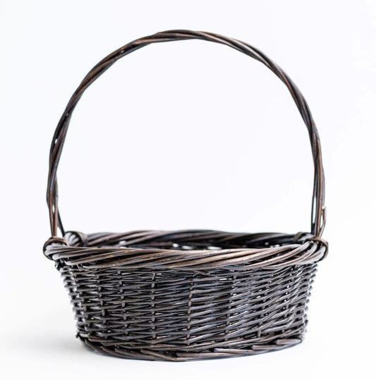 Panier Rond Noir moyen