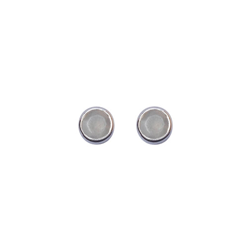 Moonstone Mare Stud Earrings