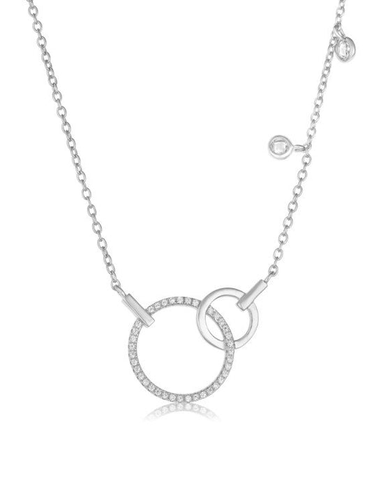 Collier à breloques cercle lié