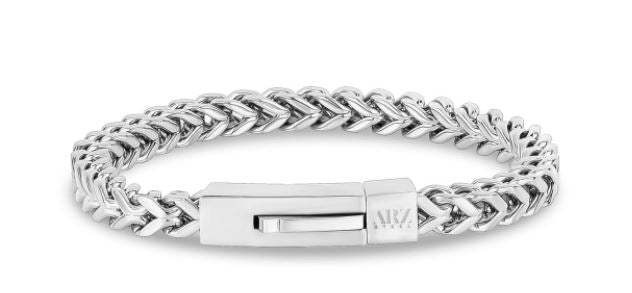 Franco Link Steel Bracelet sz 8.5