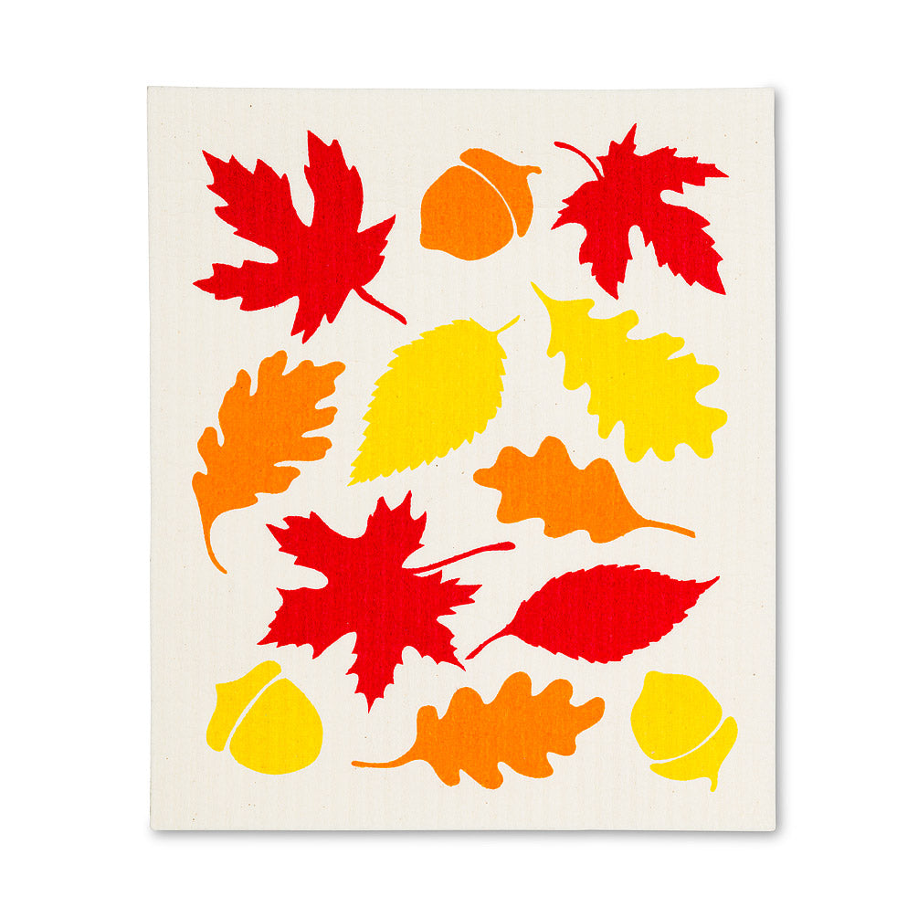 Autumn Leaves Dishcloths set of 2