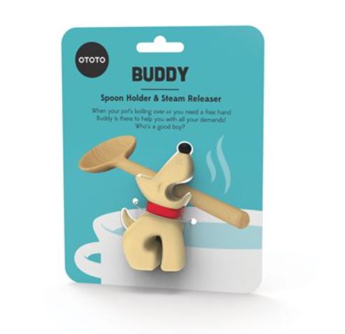 Buddy Spoon Holder and Steam Releaser